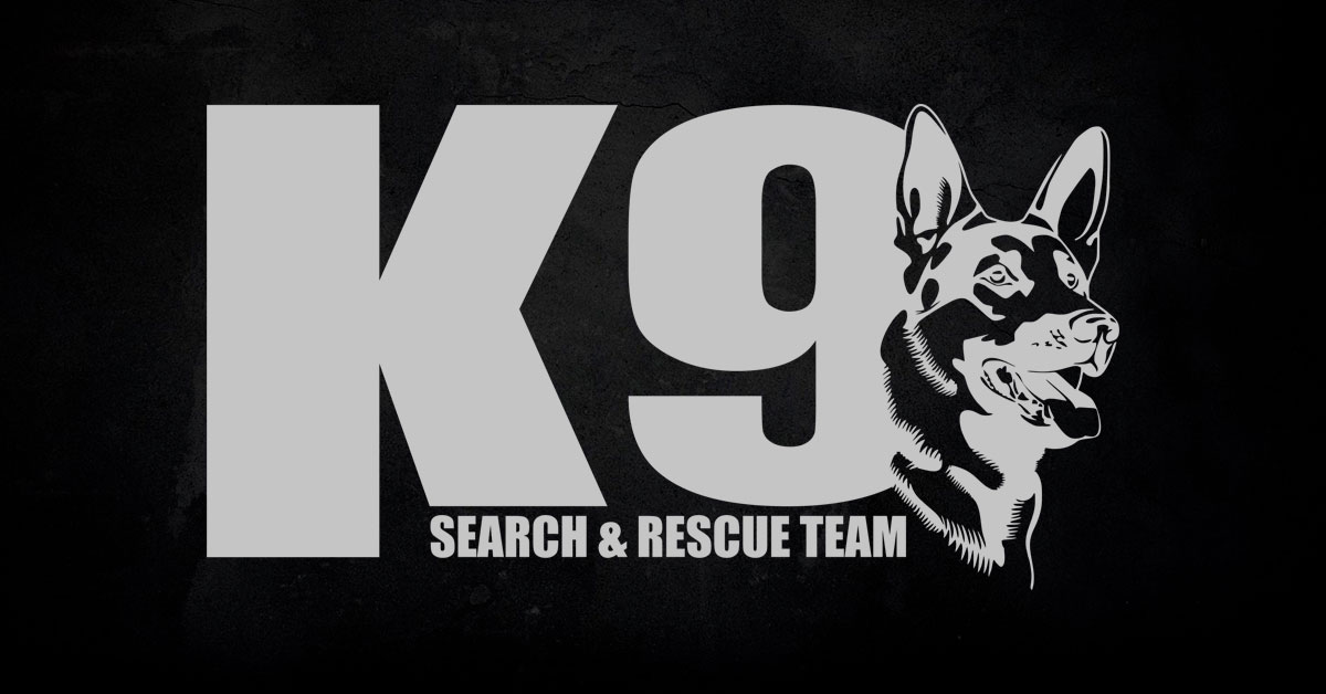 K9 Search and Rescue team