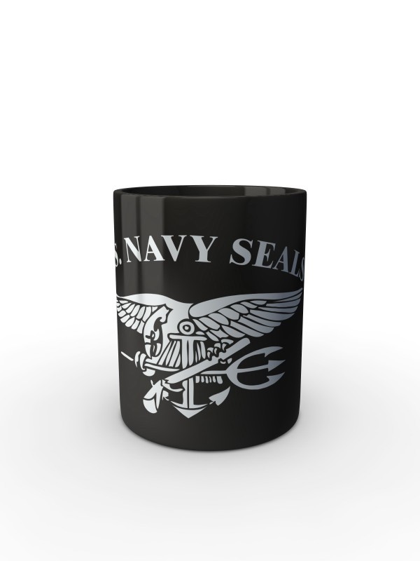 Černý hrnek United States NAVY SEALS SIMPLE