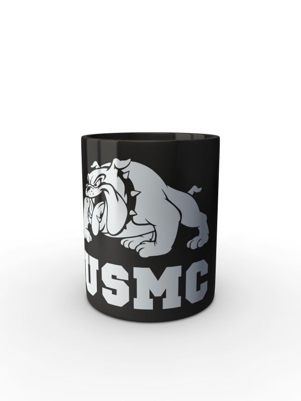 Černý hrnek USMC Devil Dogs