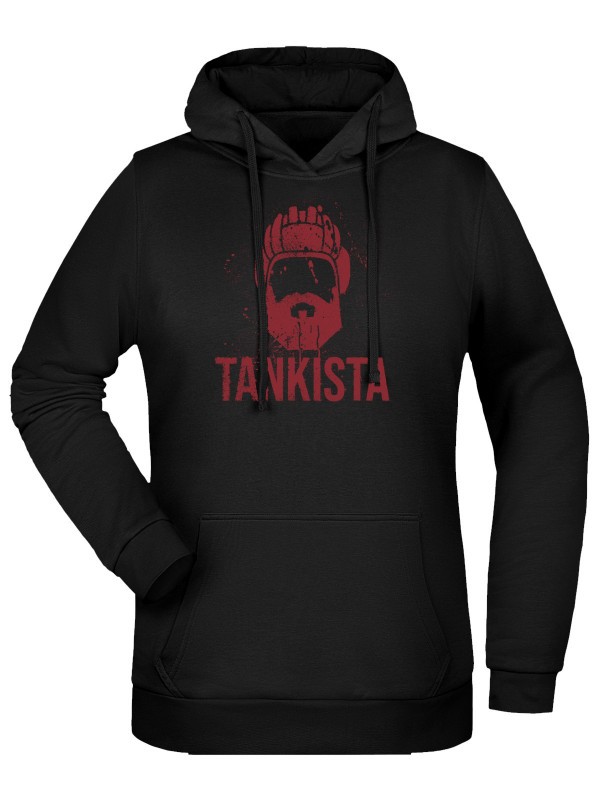 Dámská mikina s kapucí Tankista (merch)