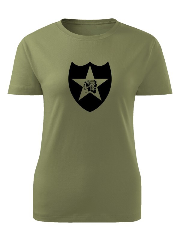 Dámské tričko 2nd Infantry Division