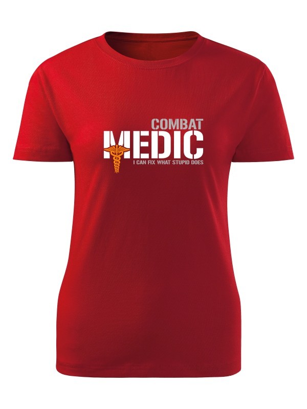 Dámské tričko Combat Medic - I can fix