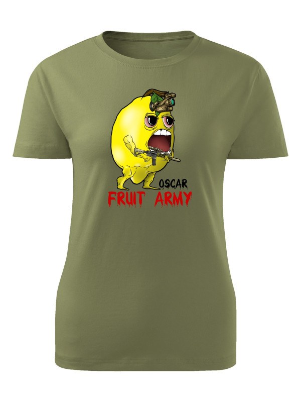 Dámské tričko Oscar - Fruit army