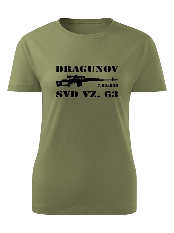 Dámské tričko SVD Dragunov