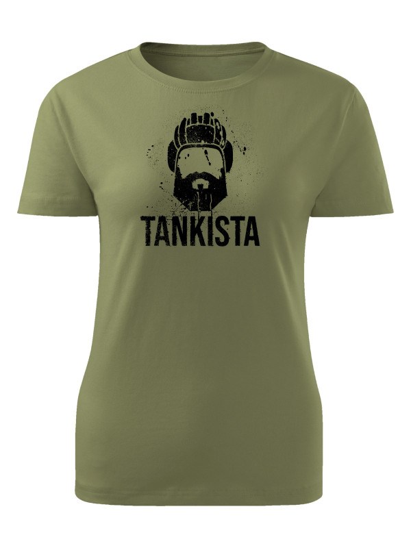 Dámské tričko Tankista (merch)