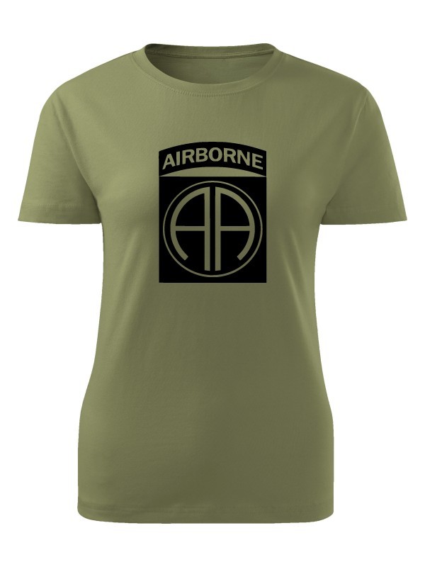 Dámské tričko U.S. Army 82nd Airborne Division