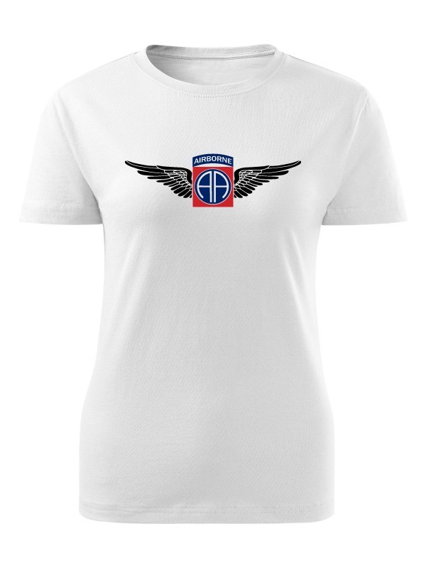 Dámské tričko U.S. Army 82nd Airborne Division WINGS