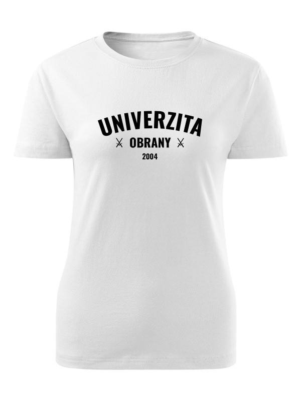 Dámské tričko Univerzita obrany