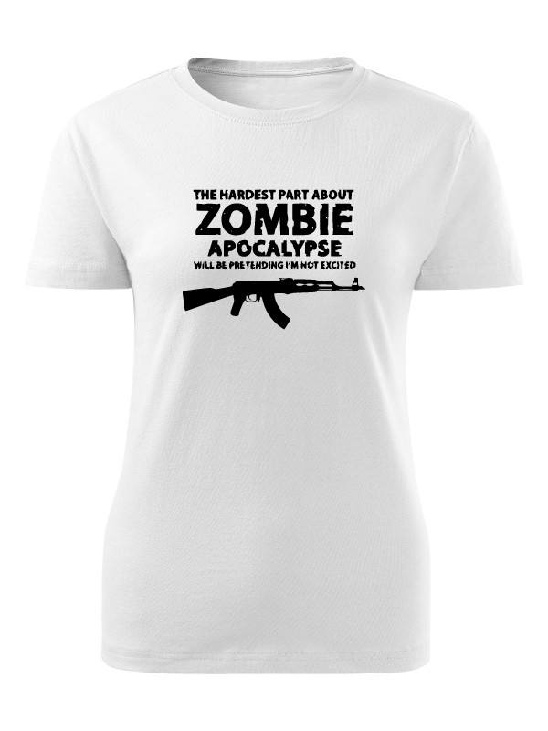 Dámské tričko Zombie Apocalypse Kalashnikov AKM