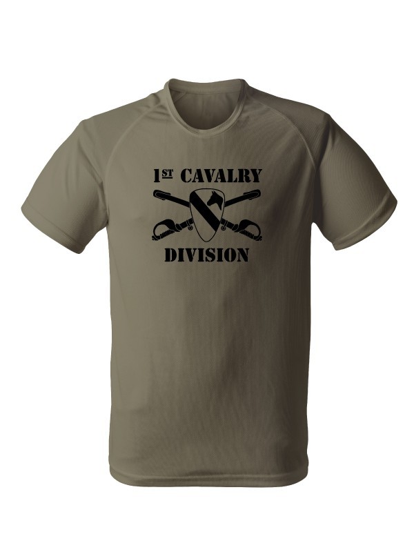 Funkční tričko 1st Cavalry Division Sabres and Horse