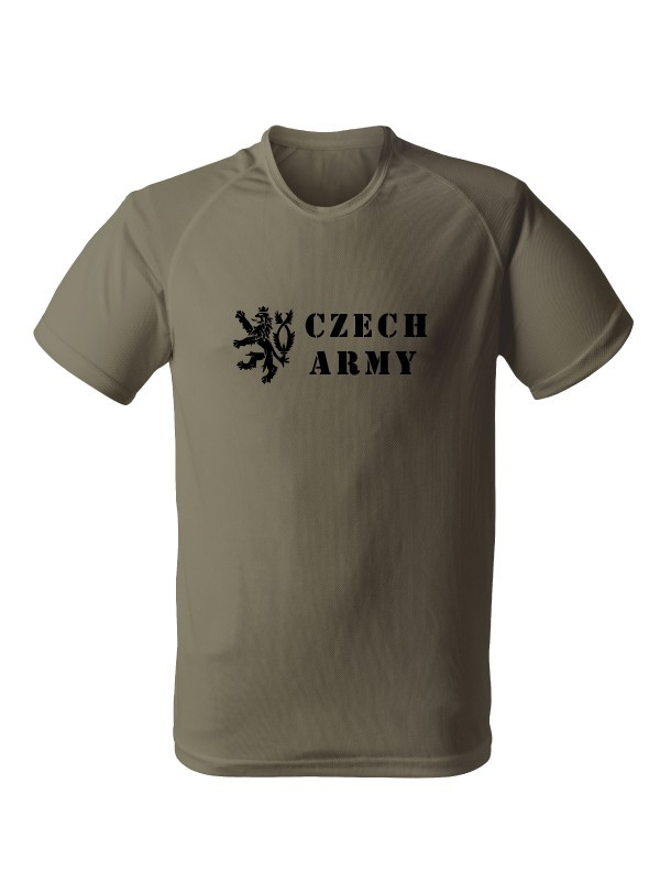 Funkční tričko Czech Army Lion