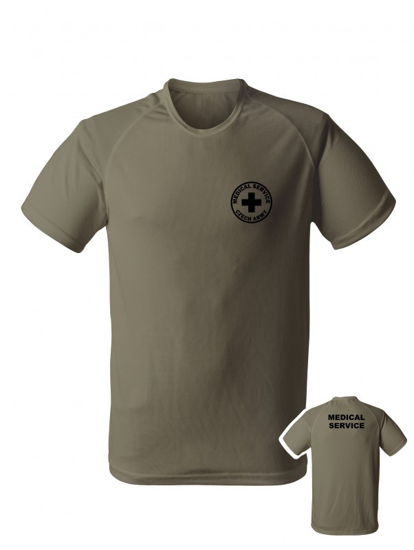 Funkční tričko CZECH ARMY MEDICAL SERVICE