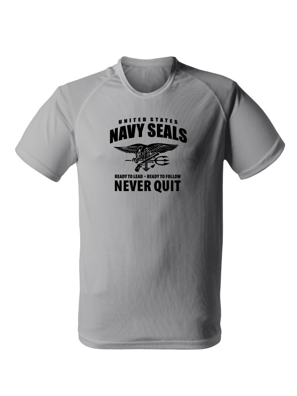 Funkční tričko United States NAVY SEALS Never Quit