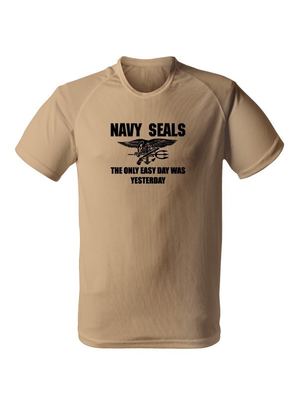 Funkční tričko United States NAVY SEALS The Only Easy Day Was Yesterday