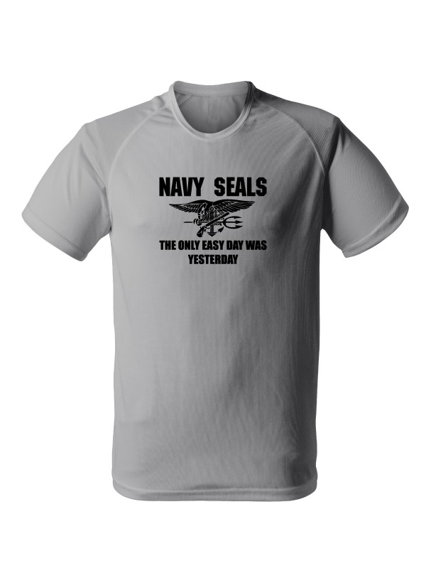 Funkční tričko United States NAVY SEALS The Only Easy Day Was Yesterday