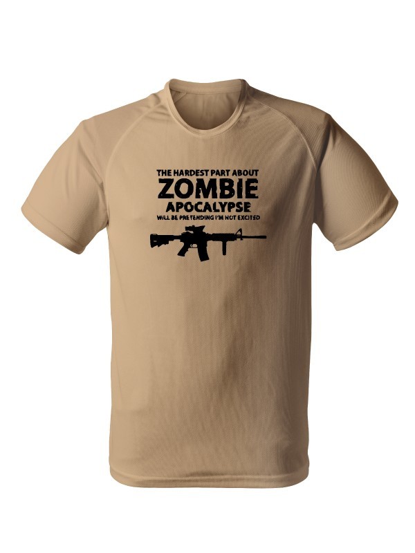 Funkční tričko Zombie Apocalypse M4 Carbine