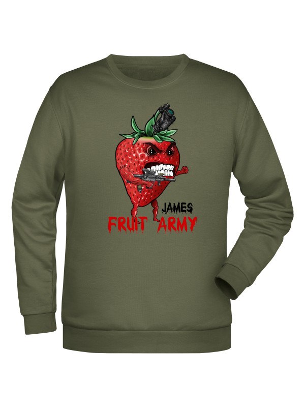 Mikina James - Fruit army