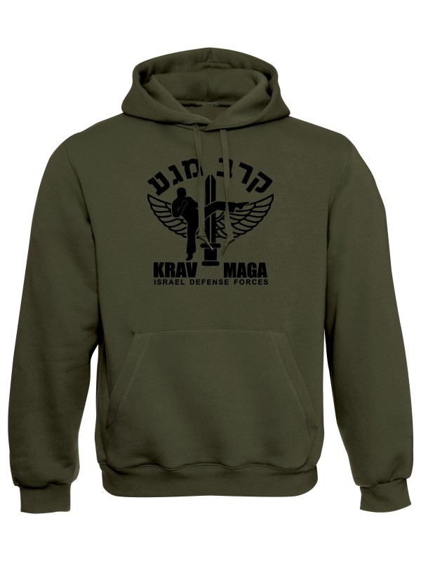 Mikina s kapucí IDF Krav Maga