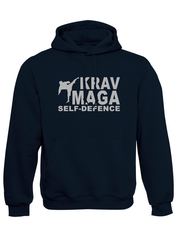 Mikina s kapucí Krav Maga - self defence fighter