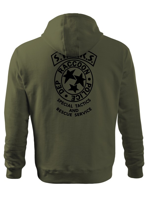 Mikina s kapucí S.T.A.R.S. R.P.D. Special Tactics and Rescue Service