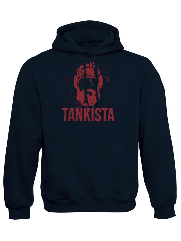 Mikina s kapucí Tankista (merch)