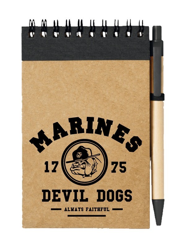 Poznámkový blok Marines Devil Dogs