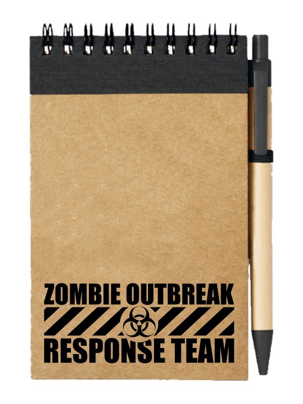 Poznámkový blok Zombie Outbreak Response Team