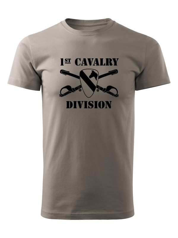 Tričko 1st Cavalry Division Sabres and Horse