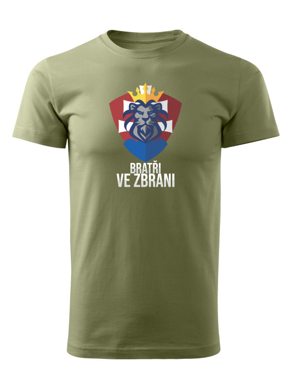 Tričko Bratři ve zbrani (merch Tankista)