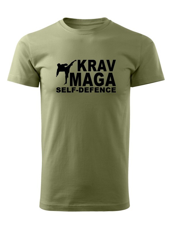 Tričko Krav Maga - self defence fighter