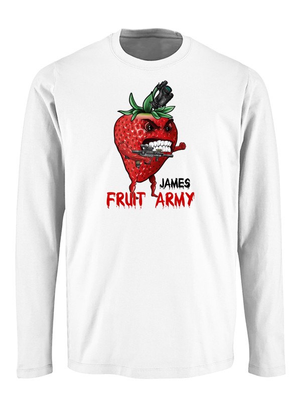 Tričko s dlouhým rukávem James - Fruit army