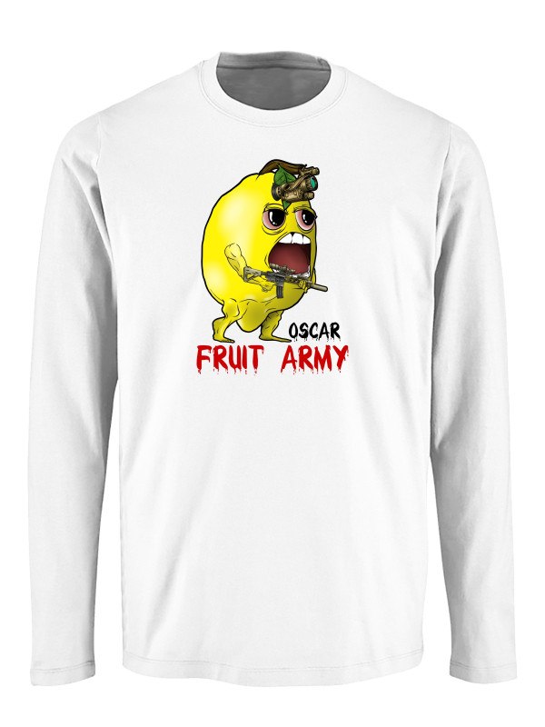 Tričko s dlouhým rukávem Oscar - Fruit army