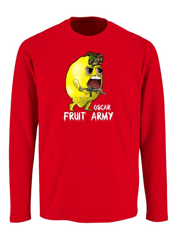 Tričko s dlouhým rukávem Oscar - Fruit army