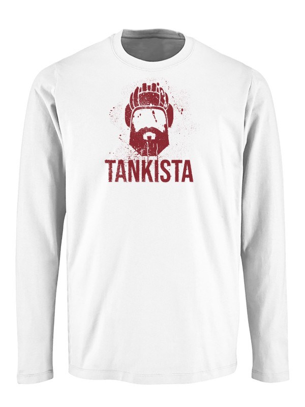 Tričko s dlouhým rukávem Tankista (merch)