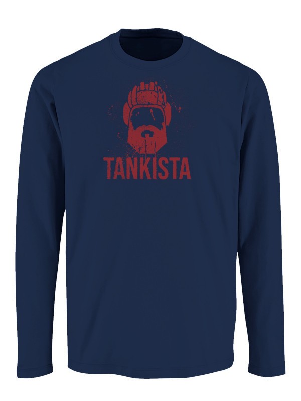 Tričko s dlouhým rukávem Tankista (merch)