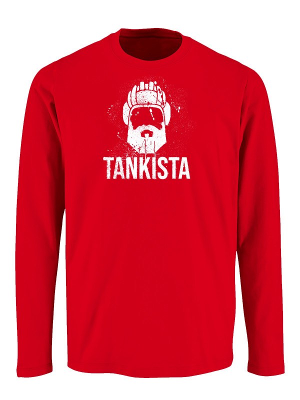 Tričko s dlouhým rukávem Tankista (merch)