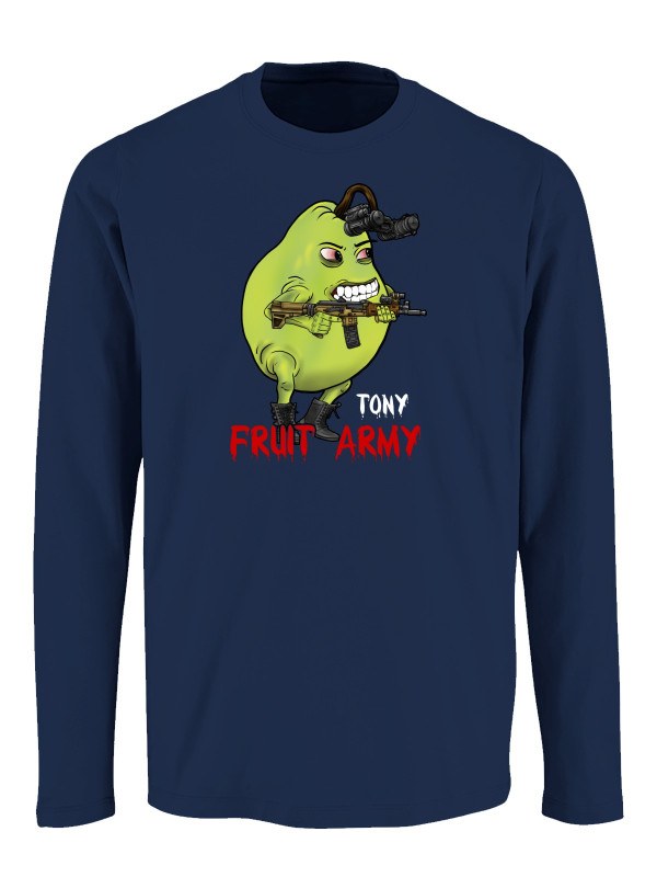 Tričko s dlouhým rukávem Tony - Fruit army