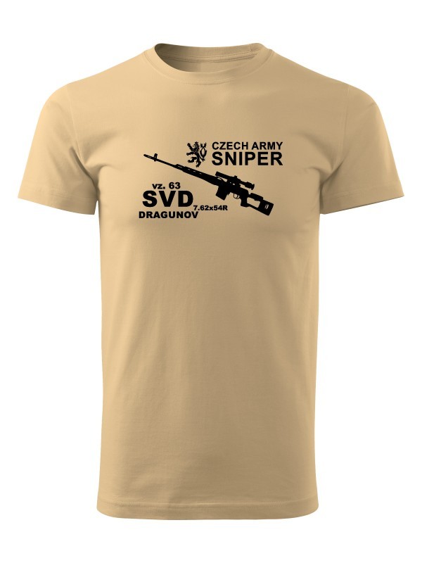 Tričko SVD DRAGUNOV CZECH ARMY SNIPER