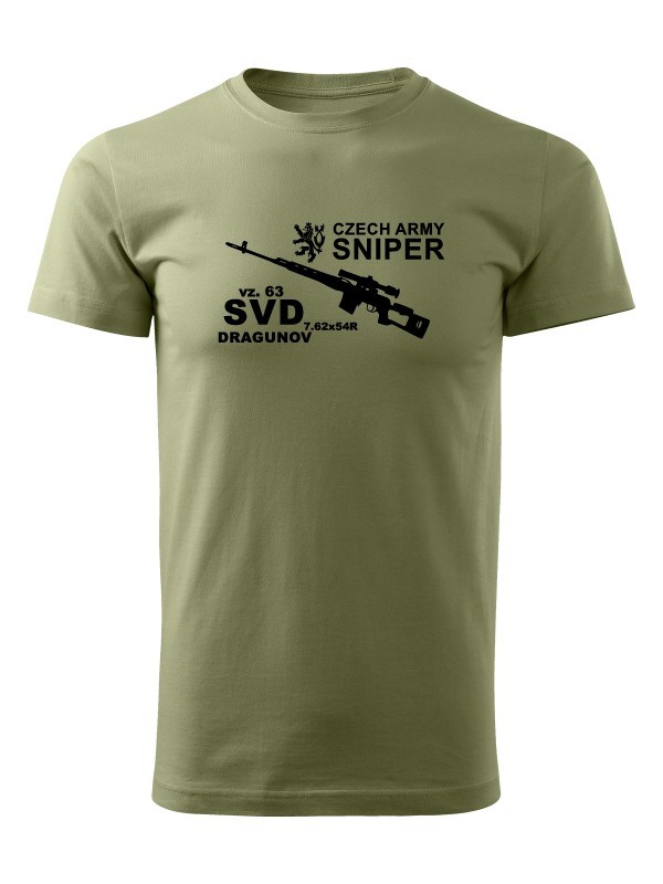 Tričko SVD DRAGUNOV CZECH ARMY SNIPER