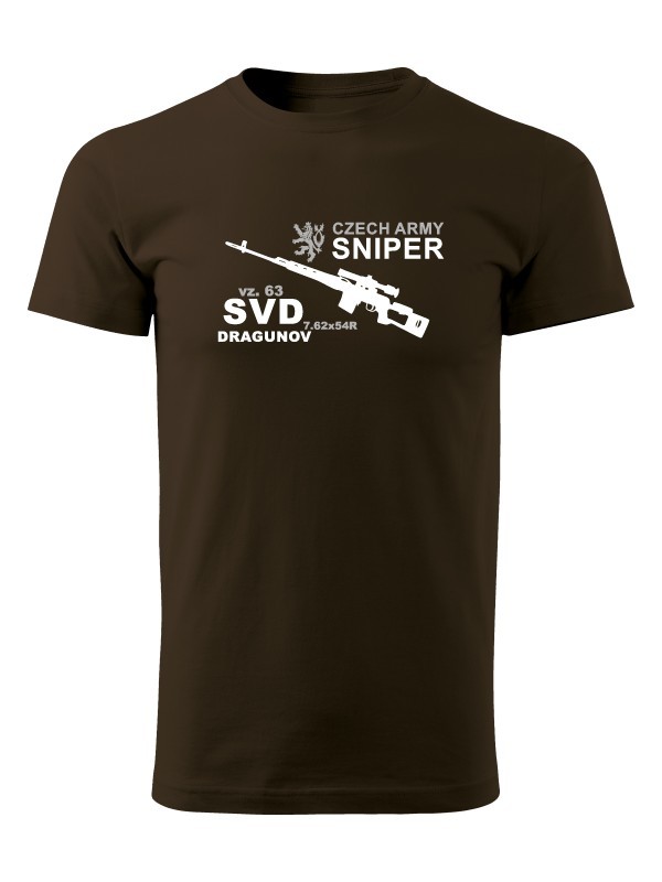 Tričko SVD DRAGUNOV CZECH ARMY SNIPER