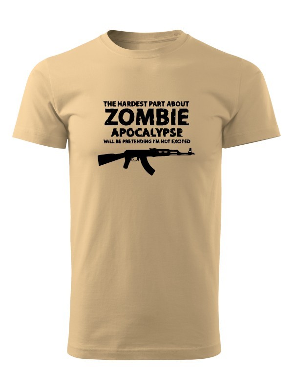 Tričko Zombie Apocalypse Kalashnikov AKM