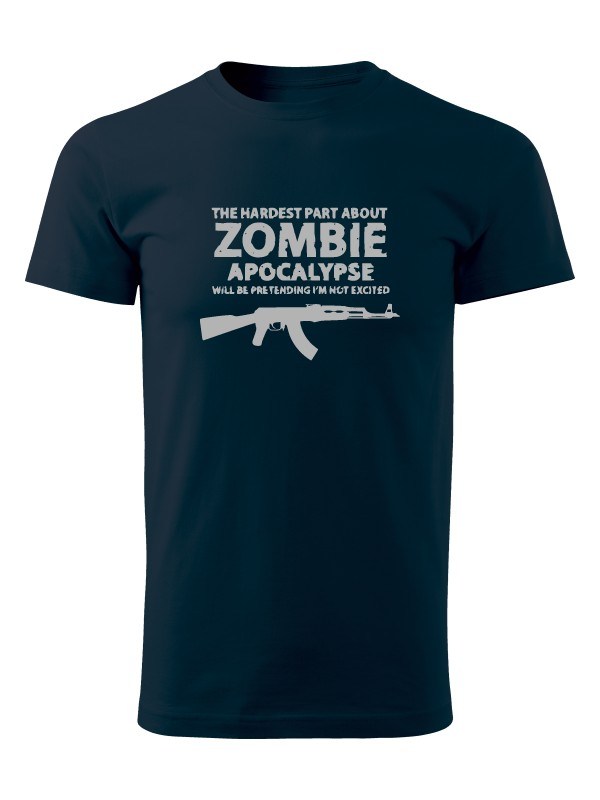 Tričko Zombie Apocalypse Kalashnikov AKM