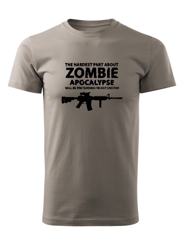 Tričko Zombie Apocalypse M4 Carbine