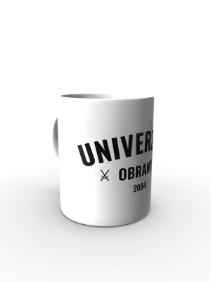 Bílý hrnek Univerzita obrany