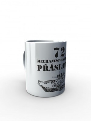 Bílý hrnek 72. mechanizovaný prapor BVP