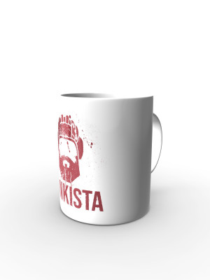 Bílý hrnek Tankista (merch)