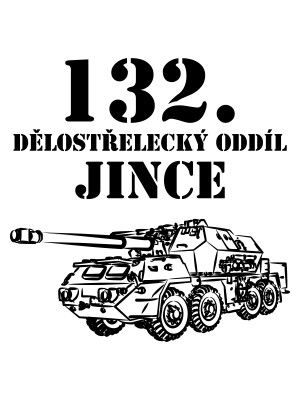 Dámská mikina s kapucí 132. dělostřelecký oddíl - 152mm ShKH vz. 77