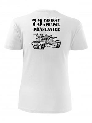 Dámské tričko 73. tankový prapor - T-72M4 CZ