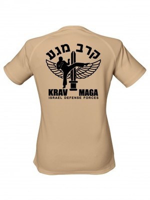 Funkční dámské tričko IDF Krav Maga - BACKSIDE