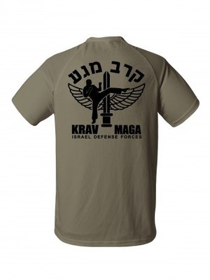 Funkční tričko IDF Krav Maga - BACKSIDE